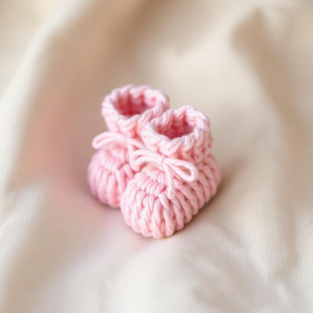 Botoșei croșetați pentru bebeluși – produs handmade Jeraima, lucrat manual pe comandă